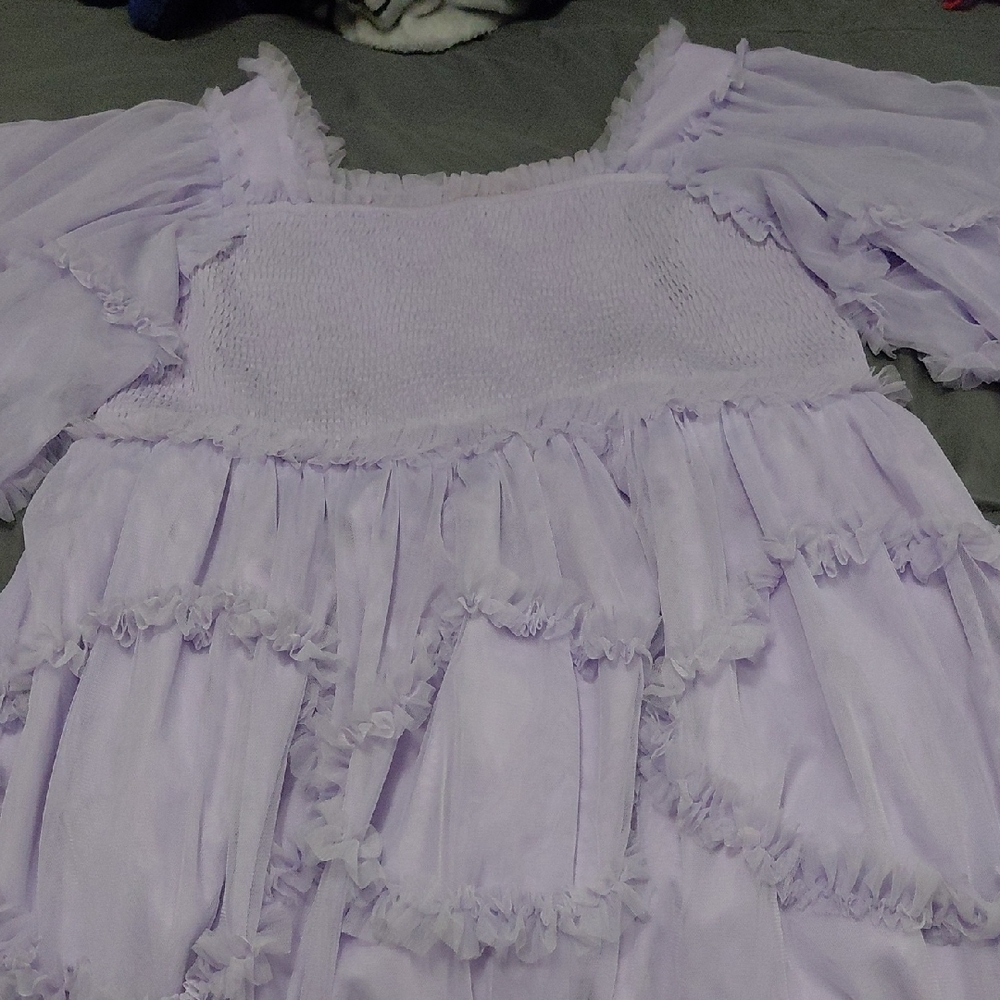 JessaKae Lilac Dress Woman's 2xl